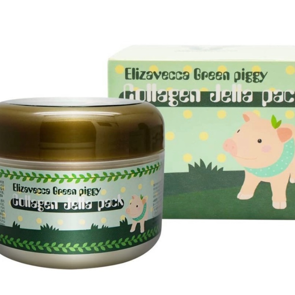 Elizavecca Green Piggy Collagen Jella Pack Mask NEW